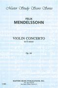 Concerto In E Minor : For Violin and Orchestra.