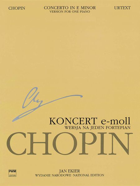Concerto In E Minor, Op. 11 : For Piano and Orchestra - Version For One Piano.