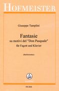 Fantasie Su Motivi Del Don Pasquale : For Bassoon and Piano / edited by Helge Bartholomaeus.