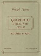 String Quartet No. 3, Op. 15 (1937-38).