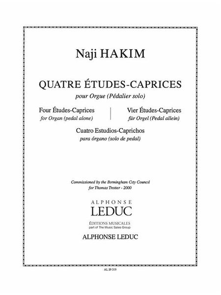Quatre Etudes-Caprices : For Organ (Pedal Alone) (200).