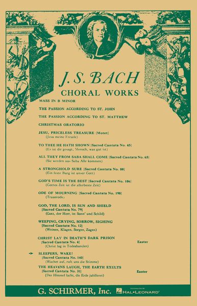 Cantata No. 140 : Sleepers, Wake For Choir.