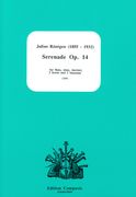 Serenade, Op. 14 : For Flute, Oboe, Clarinet, 2 Horns and 2 Bassoons.