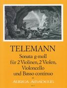 Sonata In G Moll : For 2 Violin, 2 Violas, Violoncello & B.c.