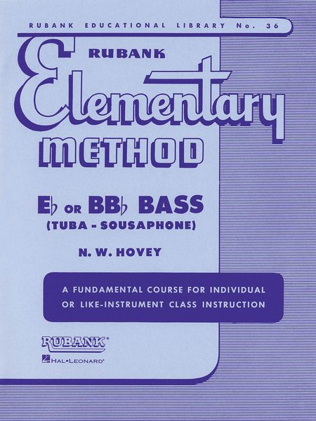 Rubank Elementary Method : For Eb Or B Bb Bass.