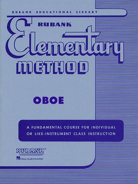 Rubank Elementary Method : For Oboe.