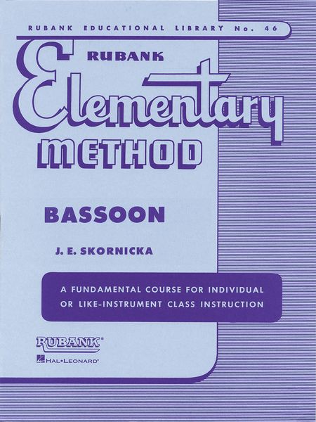 Rubank Elementary Method : For Bassoon.