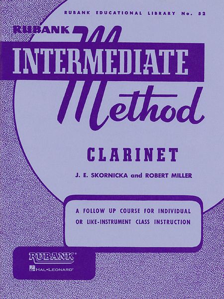 Rubank Intermediate Method : For Clarinet.