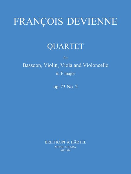 Quartet No. 2 : For Bassoon and Strings.