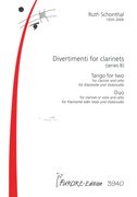 Tango For Two : For Clarinet and Cello - Duo : For Clarinet Or Viola and Cello.