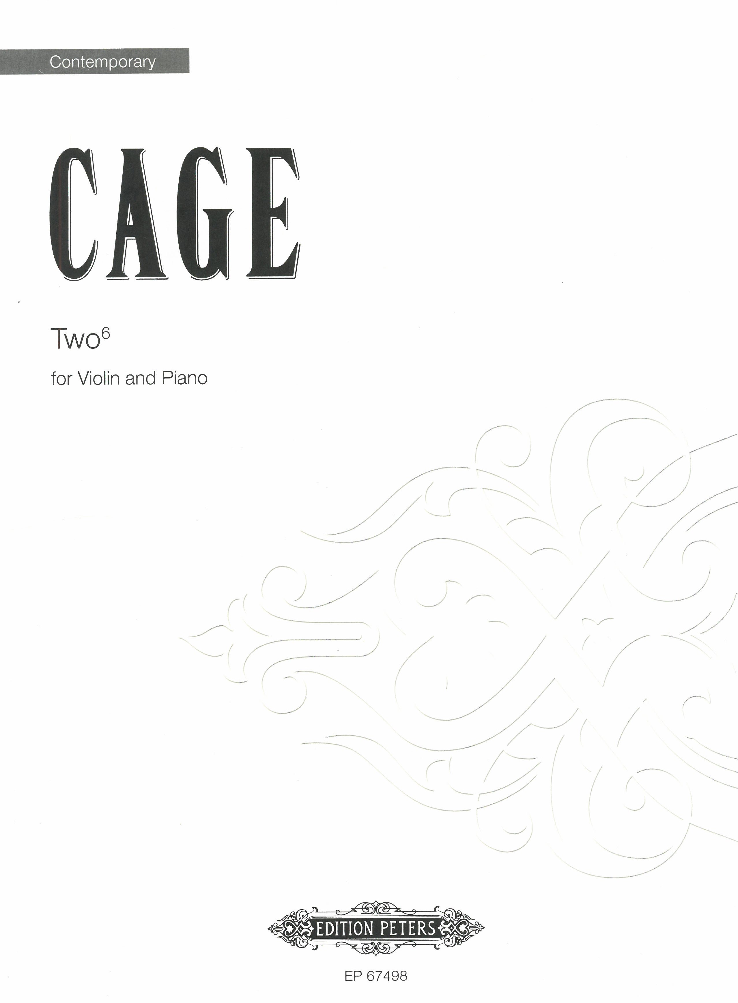 Two6 : For Violin and Piano.