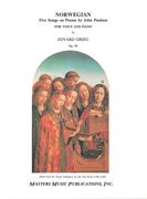 Norwegian, Op. 58 : Five Songs On Poems by John Paulsen For Voice and Piano.