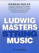 Passacaglia / transcribed by Johan Halvorsen, arranged For Violin and Violoncello by Michael Press.