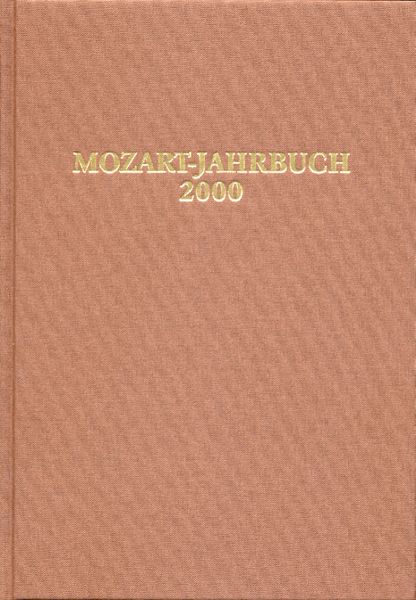 Mozart-Jahrbuch 2000.