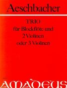 Trio In C : Für 3 Violinen.