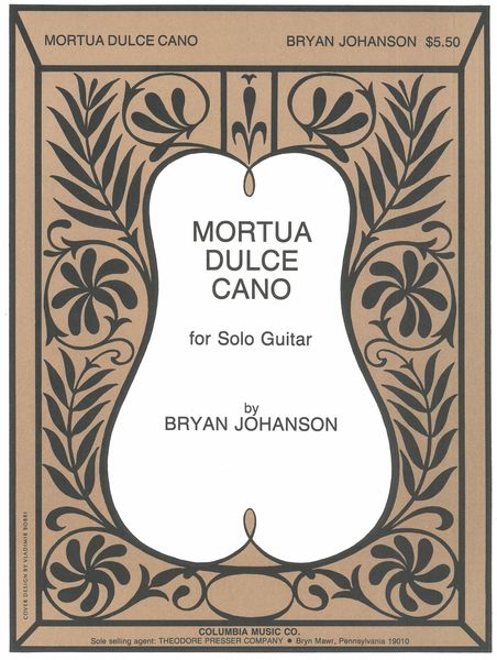 Mortua Dulce Cano : For Solo Guitar.
