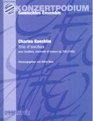 Trio D'Anches, Op. 206 : Pour Hautbois, Clarinette Et Basson (1945) / edited by Otfrid Nies.