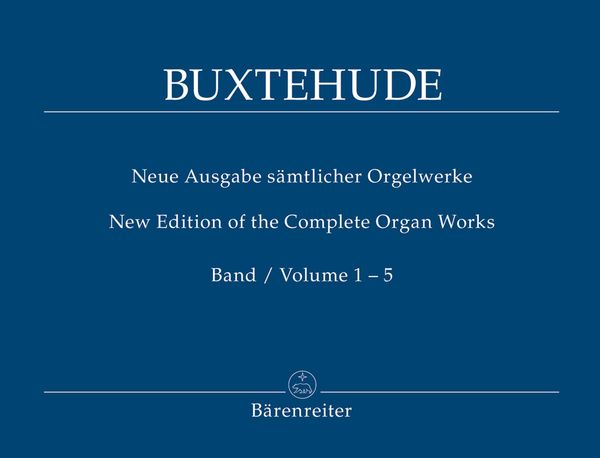 Neue Ausgabe Sämtlicher Orgelwerke : Band 1-5 Komplett.