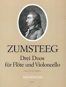 Drei Duos : Für Flöte und Violoncello.
