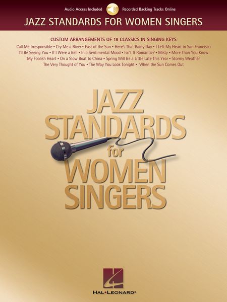Jazz Standards For Women Singers.