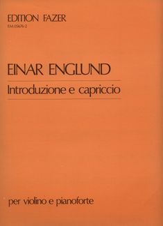 Introduzione E Capriccio : Per Violino E Pianoforte.
