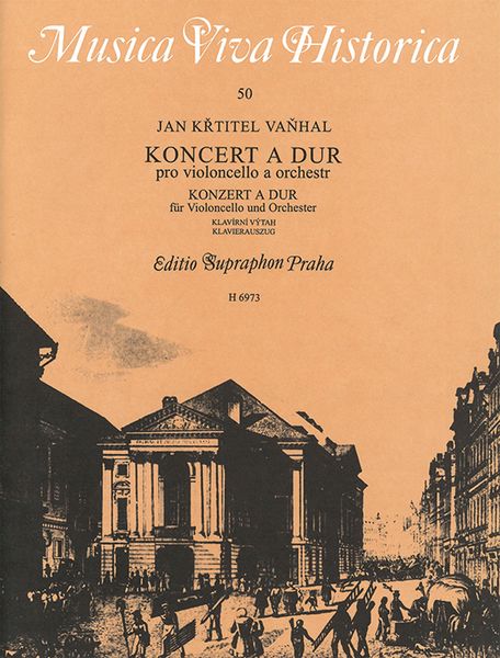 Koncert A Dur : Pro Violoncello A Orchestr - reduction For Violoncello & Piano.