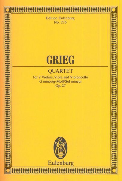 String Quartet, Op. 27.