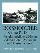 Sonata Op. 34, No. 4 : For Three Flutes and Piano.