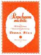 Perpetuum Mobile, Op. 34 No. 5 : Für Violine Mit Klavierbegleitung.