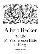 Adagio, Op. 20 : For Violin (Or Flute) and Organ.