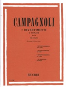 7 Divertimenti O Sonate, Op. 18 : Per Violino / Revision Di Enrico Polo.
