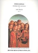 Four Songs, Op. 51 : For High Voice and Piano .