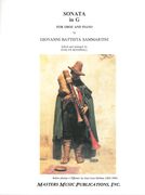 Sonata In G : For Oboe and Piano / edited and arranged by Evelyn Rothwell.