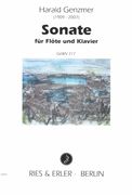 Sonate : Für Flöte und Klavier.