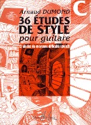 36 Etudes De Style : Pour Guitare, Cahier C : 12 Etudes De Moyenne Difficulte (Cycle 3).
