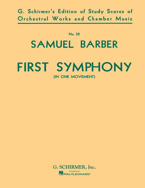Symphony No. 1, Op. 9, In One Movement.