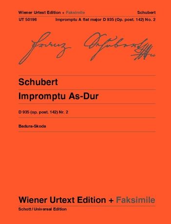 Impromptu In A Flat Major, Op. Post. 142/2 (D 935) : For Piano.