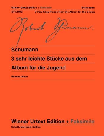 3 Very Easy Pieces From Album For The Young : For Piano.