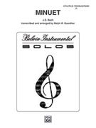 Minuet : For Flute and Piano / arr. Ralph R. Guenther.