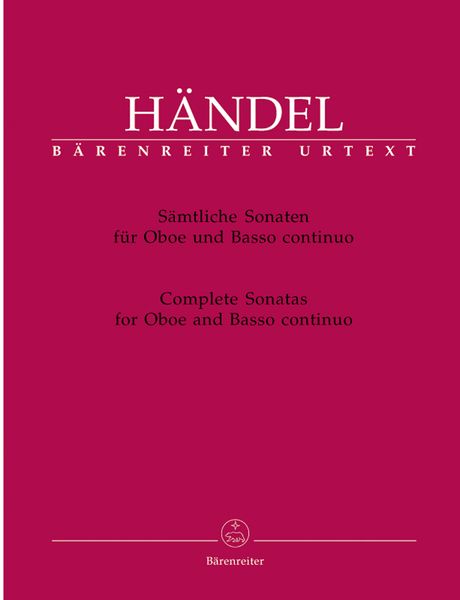 Sämtliche Sonaten : Für Oboe und Basso Continuo.