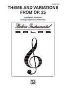 Theme and Variations, Op. 25 : For Flute Trio / arr. Elmer Fetheston.