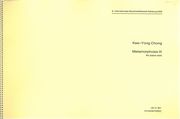 Metamorphosis III : For Piano Solo.