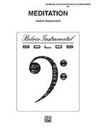 Meditation : For Trombone Or Baritone and Piano.