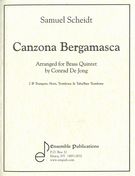 Canzona Bergamasca : For Brass Quintet / arranged by Conrad De Jong.