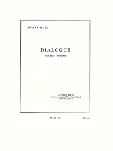 Dialogue : Pour Deux Trompettes.