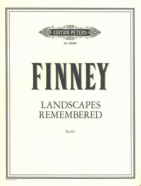 Landscapes Remembered.