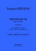 Triangles III : For 5 Trumpets & 2 Pianos.