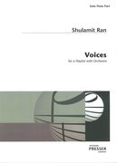 Voices : For Flautist With Orchestra.