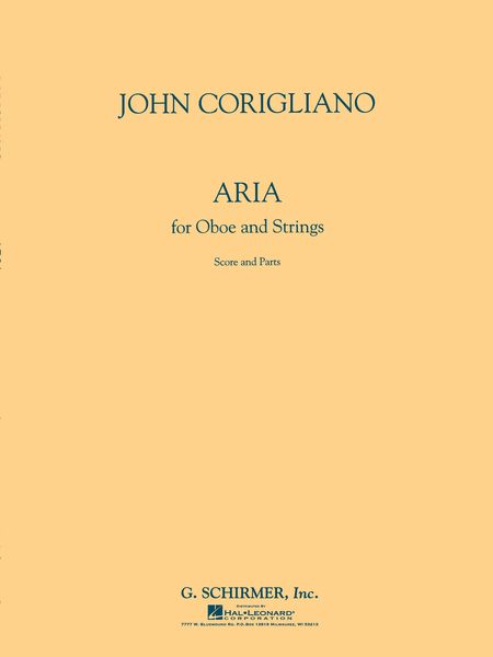 Aria For Oboe And Strings.