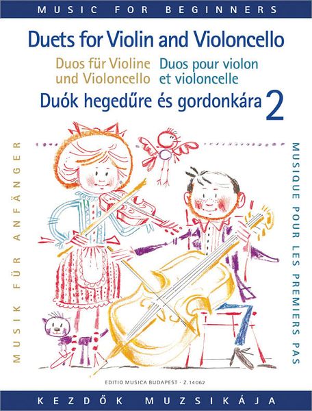 Beginning Duets For Violin and Cello, Vol. 1.